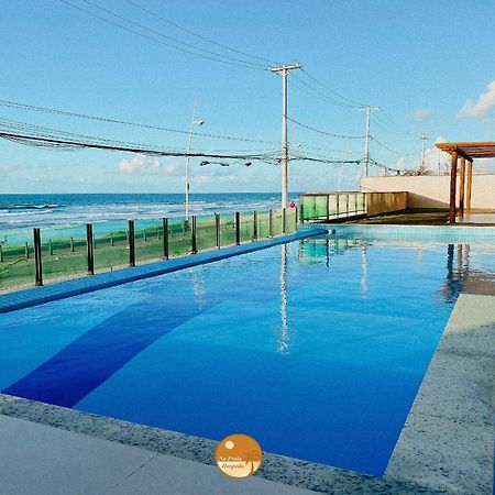 Pe Na Areia, Piscina Borda Infinita, Vaga De Garagem, Portaria 24 Hs Apartment Salvador Bagian luar foto