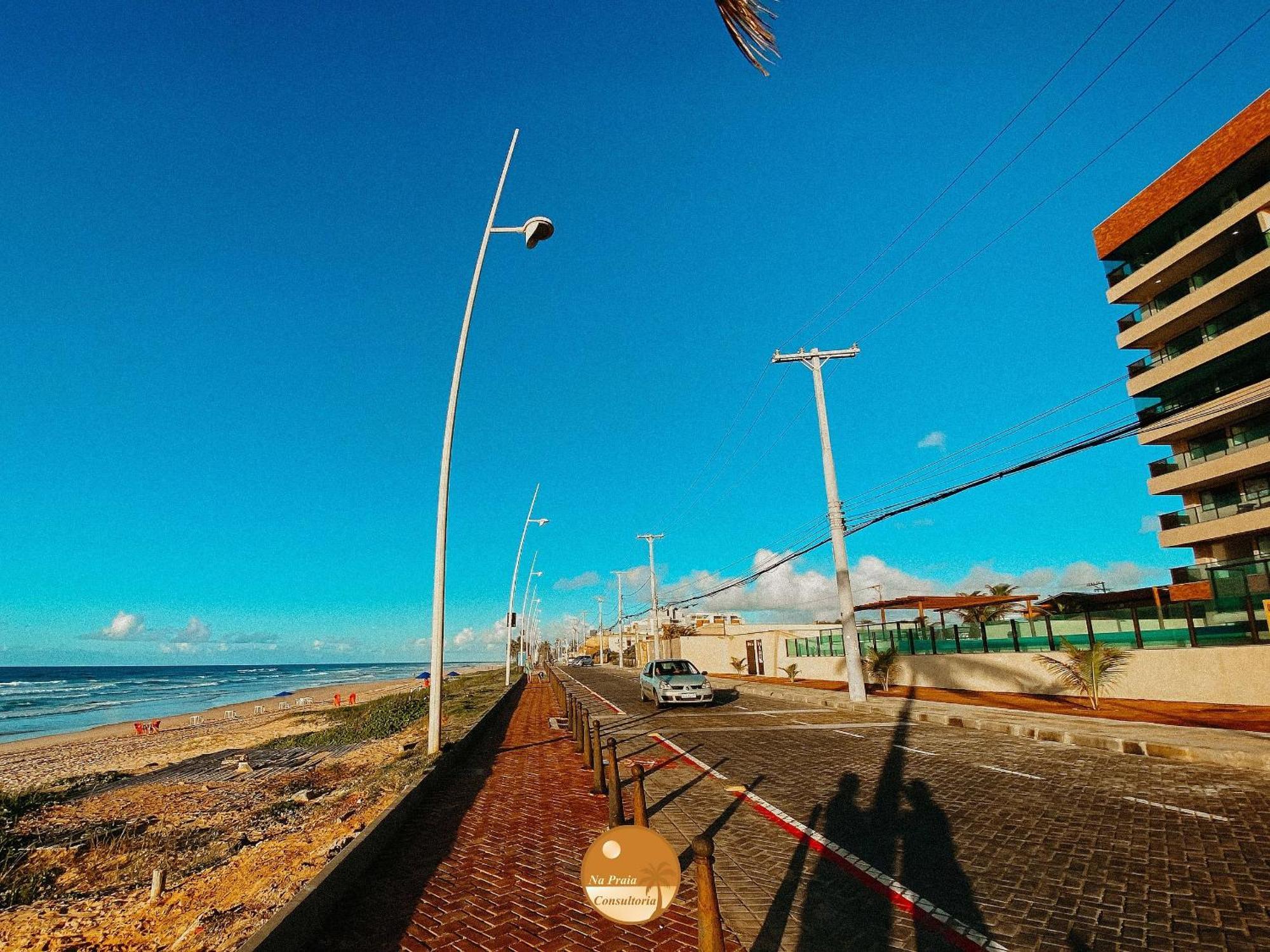 Pe Na Areia, Piscina Borda Infinita, Vaga De Garagem, Portaria 24 Hs Apartment Salvador Bagian luar foto