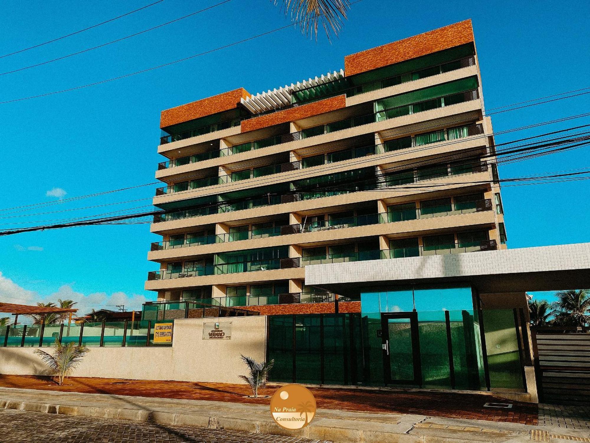 Pe Na Areia, Piscina Borda Infinita, Vaga De Garagem, Portaria 24 Hs Apartment Salvador Bagian luar foto