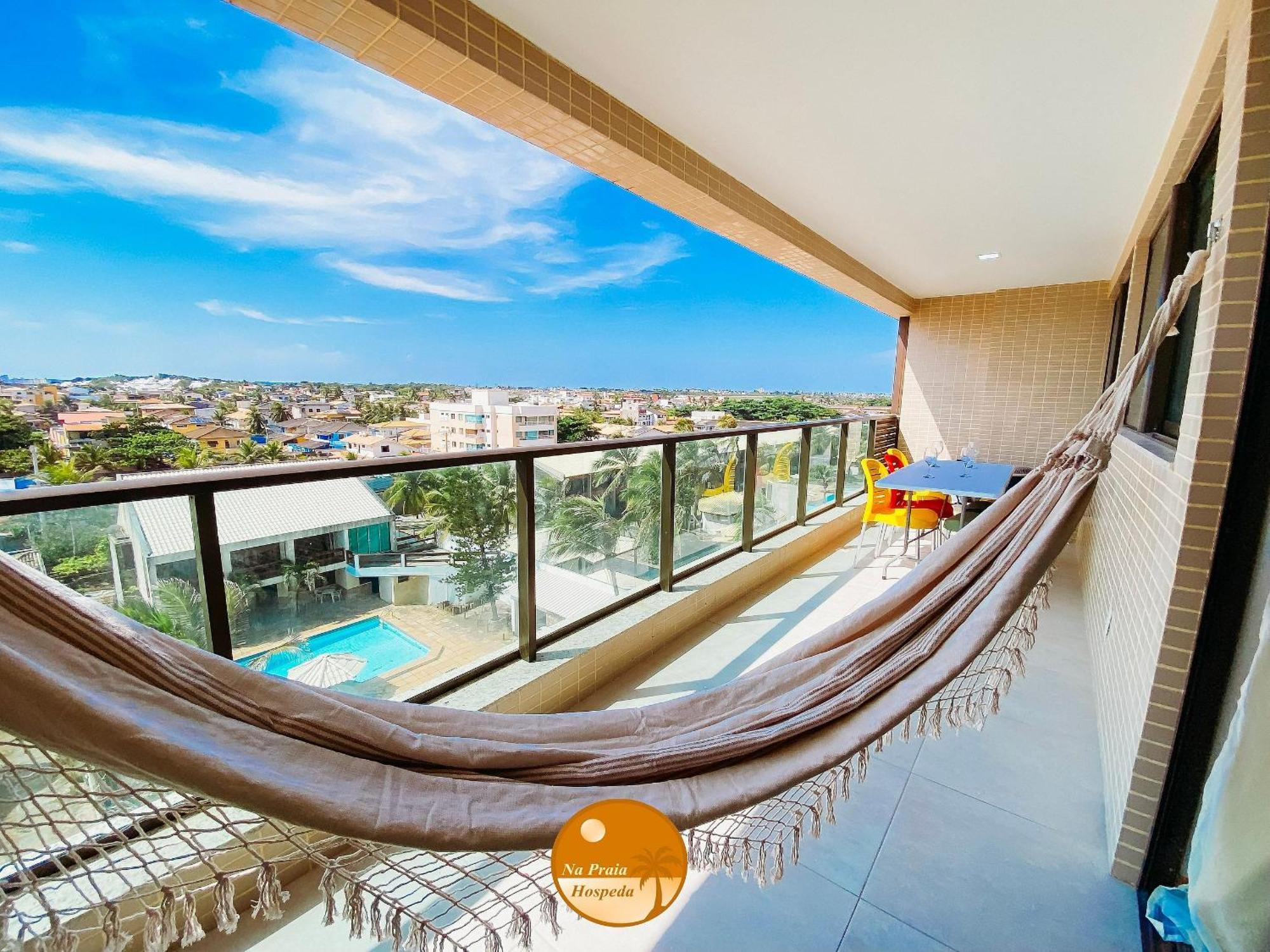 Pe Na Areia, Piscina Borda Infinita, Vaga De Garagem, Portaria 24 Hs Apartment Salvador Ruang foto