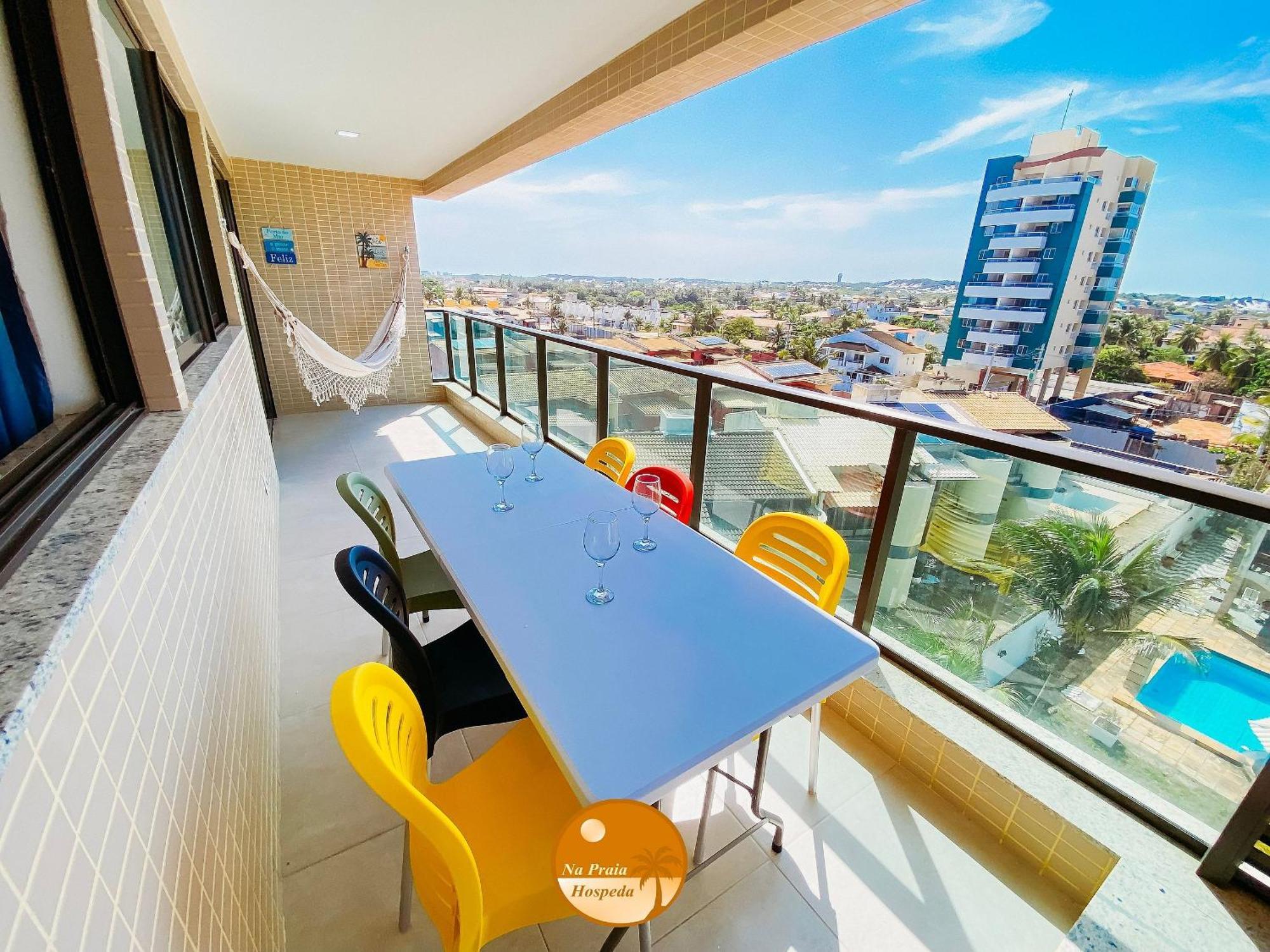 Pe Na Areia, Piscina Borda Infinita, Vaga De Garagem, Portaria 24 Hs Apartment Salvador Ruang foto