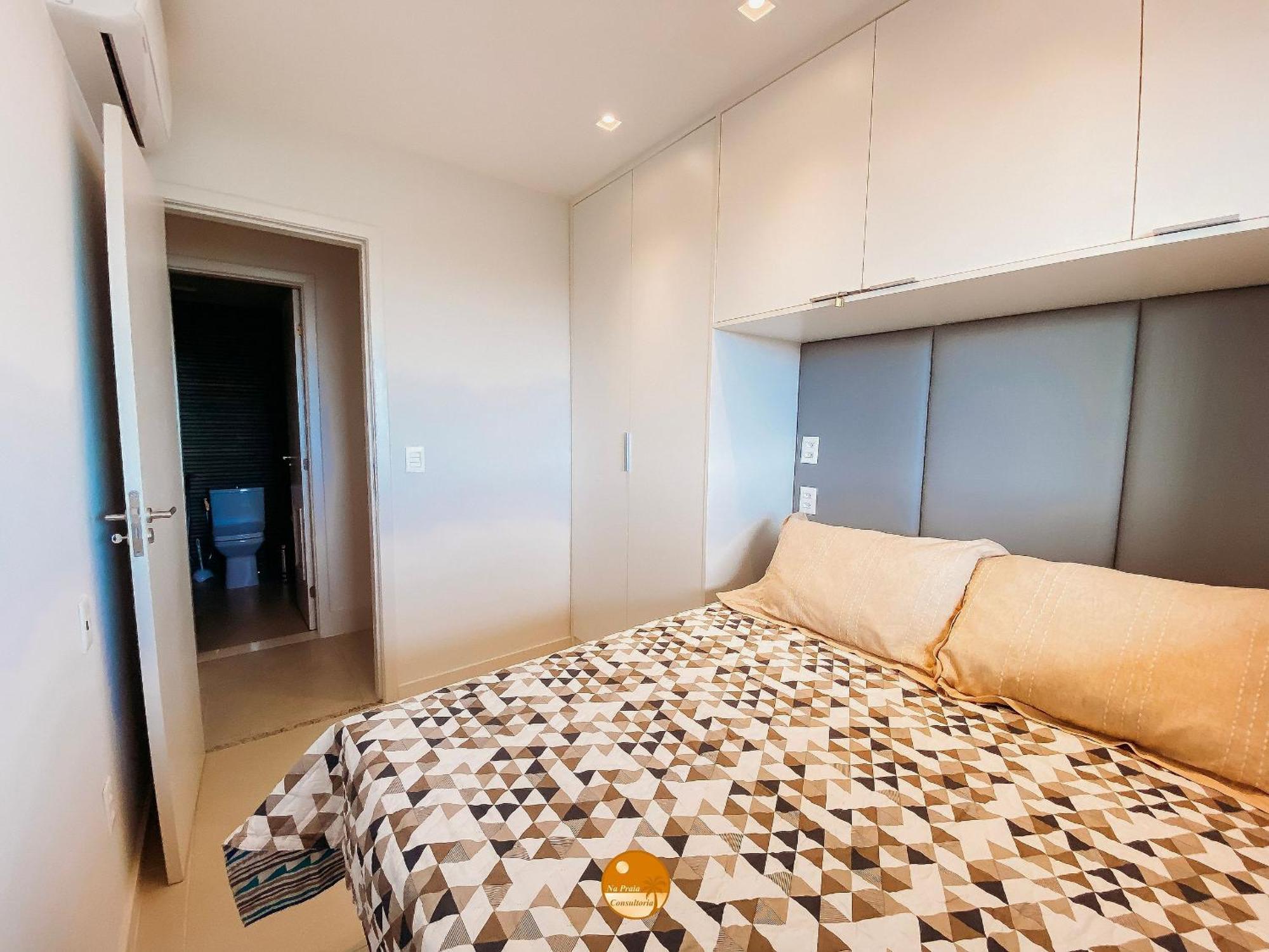 Pe Na Areia, Piscina Borda Infinita, Vaga De Garagem, Portaria 24 Hs Apartment Salvador Ruang foto